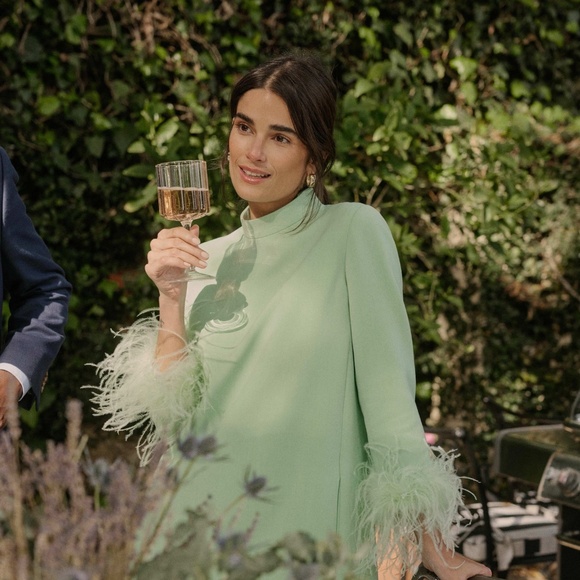 Mint Feather Mod Ellie Dress (TUCKERNUCK) - Picture 4 of 10